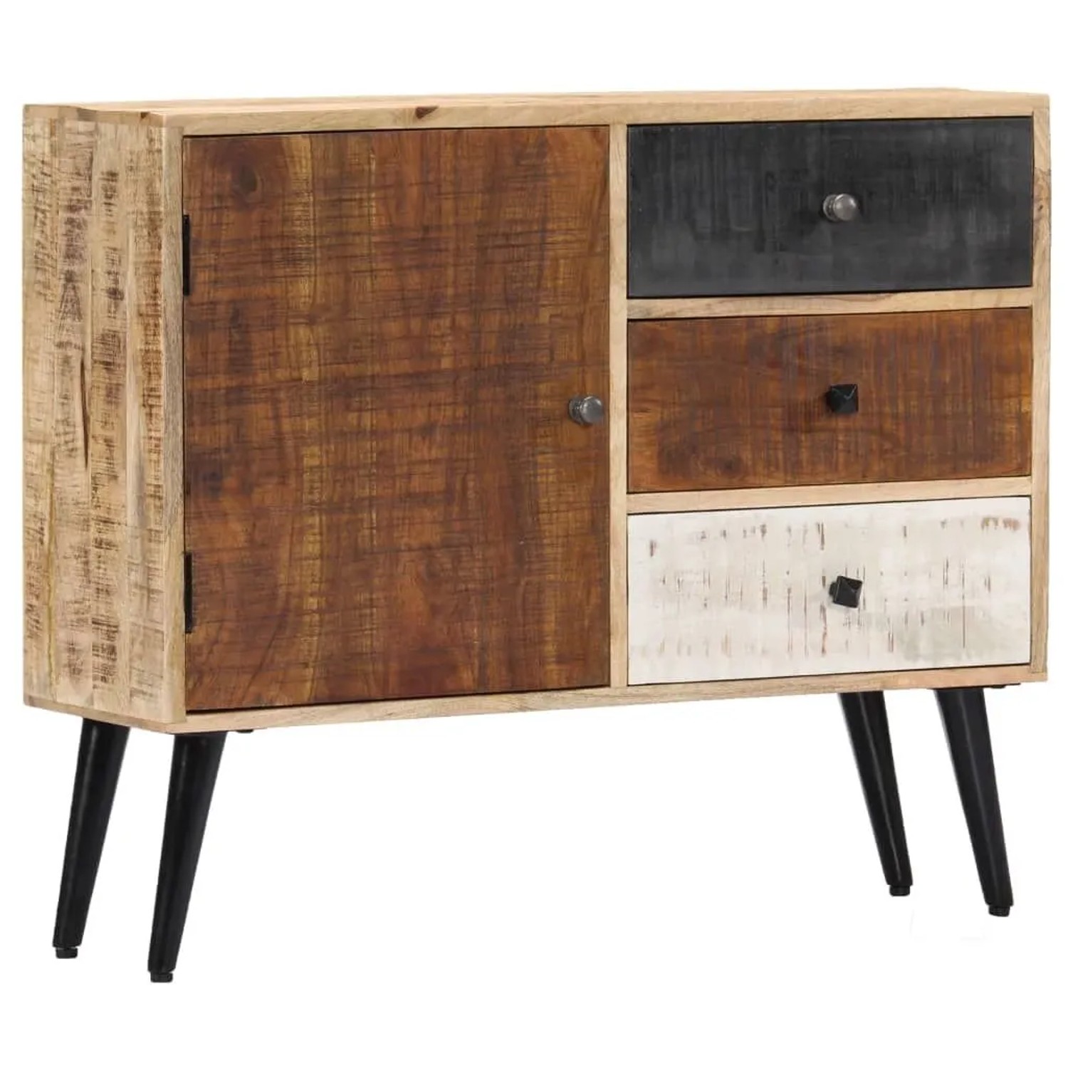 vidaXL Sideboard 88x30x73 cm Mango-Massivholz 282876
