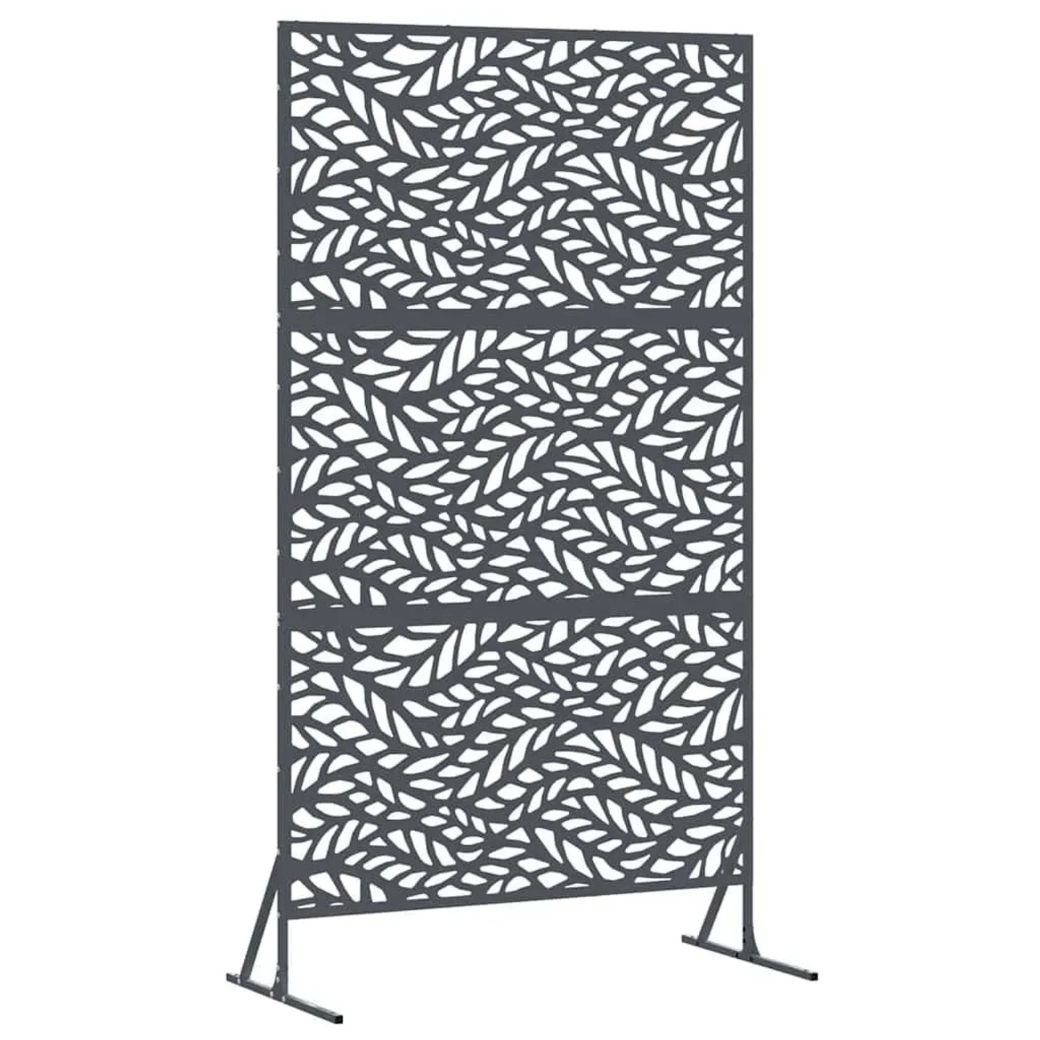 vidaXL Sichtschutz Anthrazit 100 x 50 x 180 cm Stahl 868558 günstig online kaufen