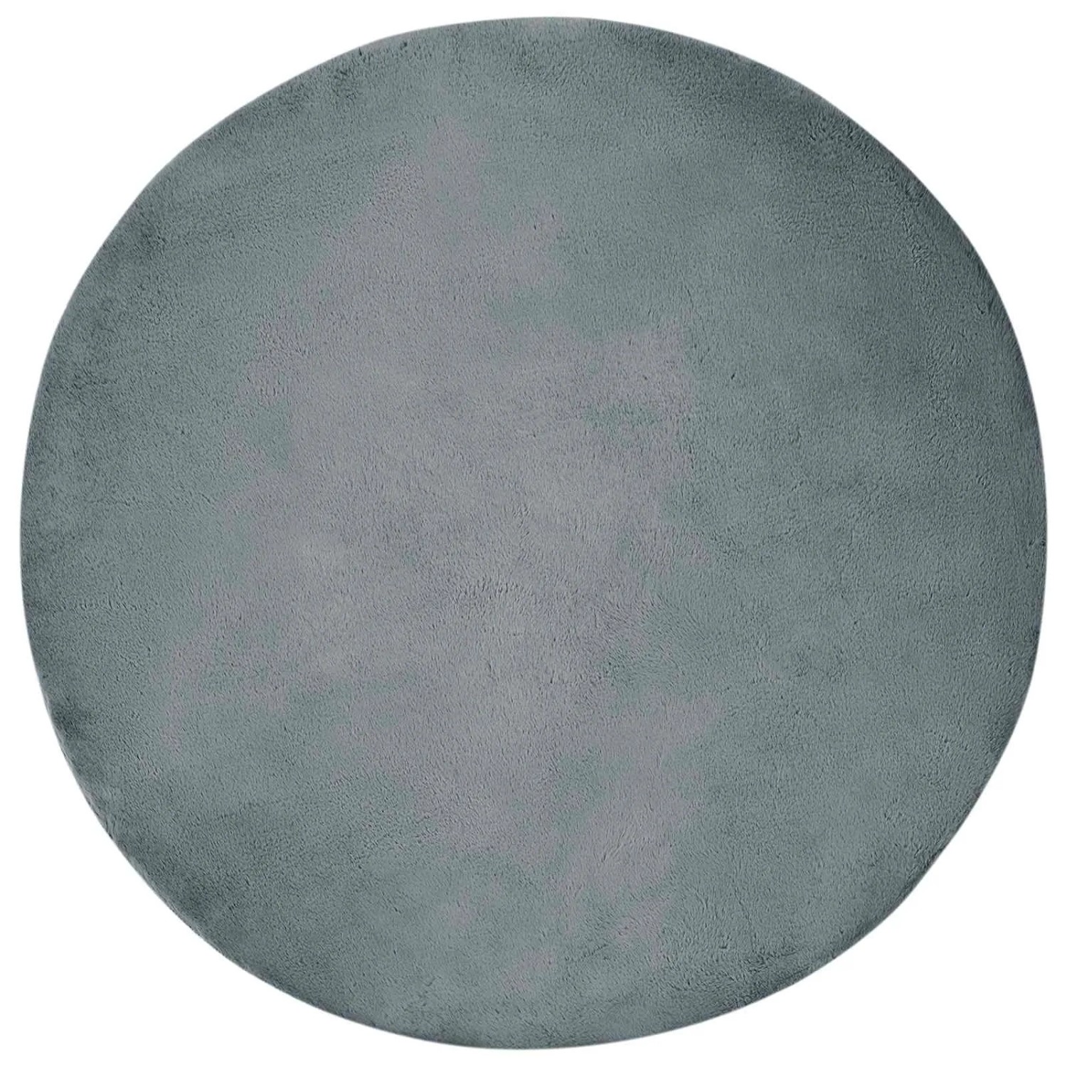 vidaXL Kunstfell Hasen Teppich Olite Anthrazit Ø 160 cm Polyester 42021780 günstig online kaufen