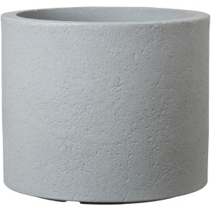 Scheurich Pflanzgefäß Riva, Ø 40 cm, Stony Grey, runder Blumentopf im Beton-Look.