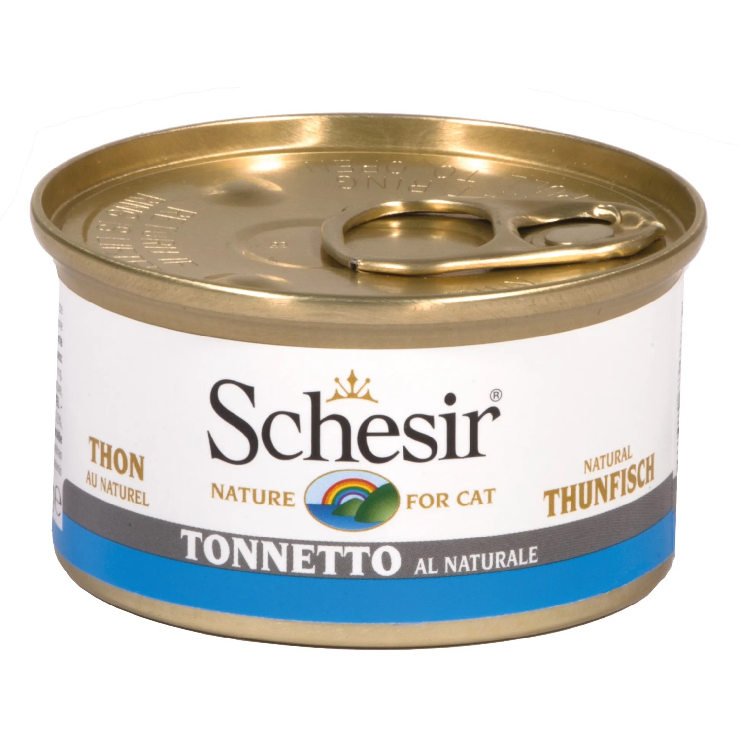 Schesir Katzen-Nassfutter Cat Natural Thunfisch 85 g