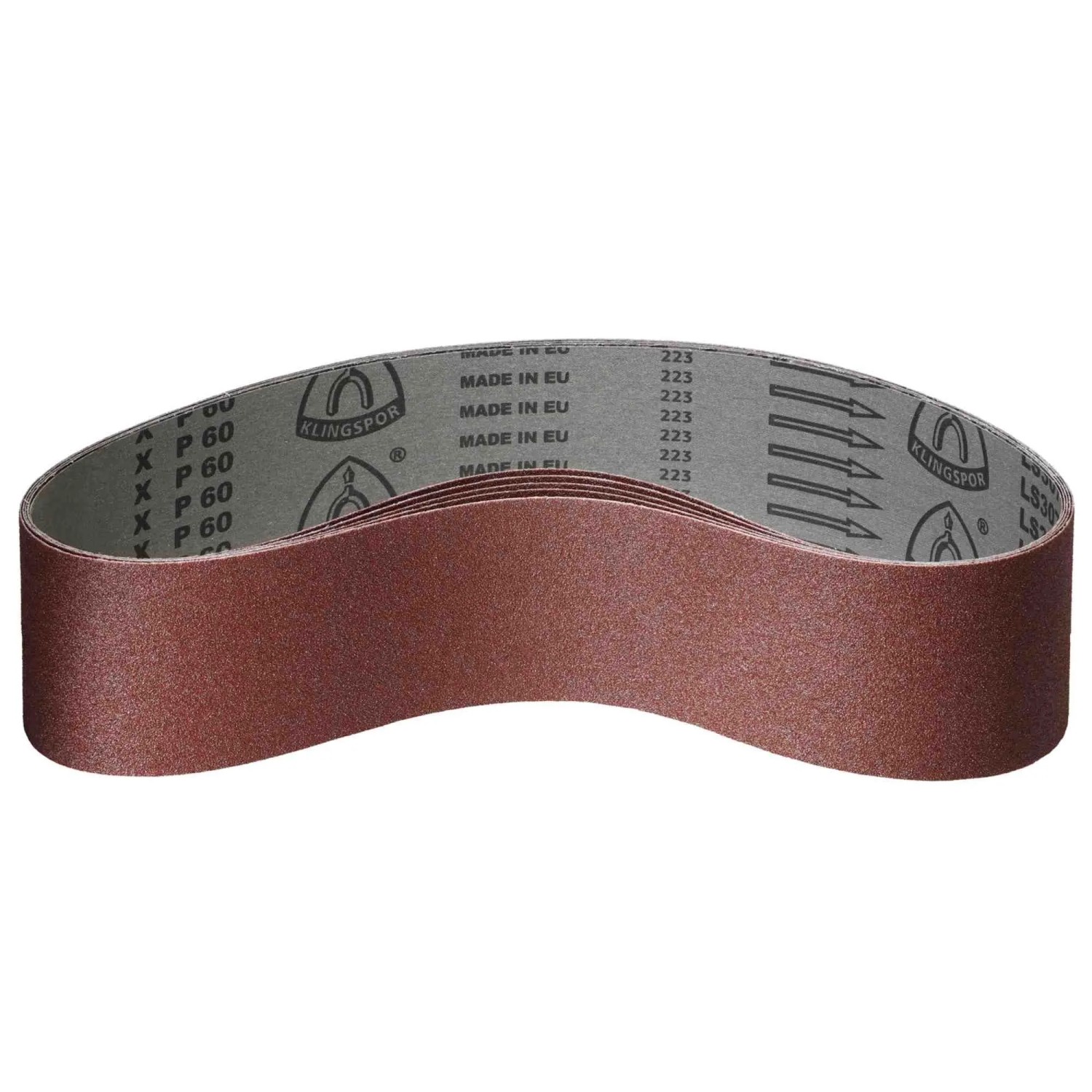 Klingspor Schleifband LS307X 75x2000 mm Korn 120 5 Stück