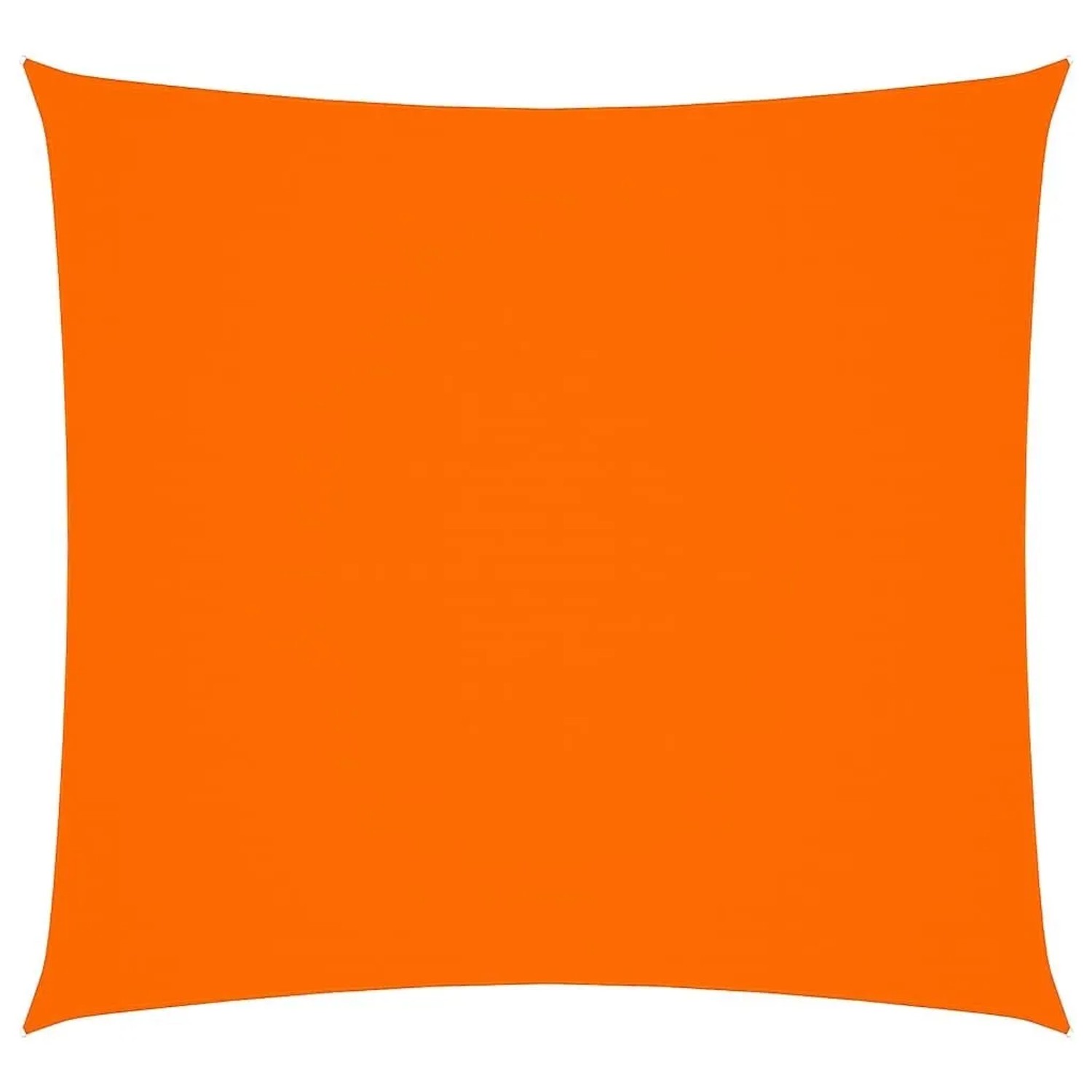 Furnicato Sonnensegel Oxford Gewebe Quadratisch 7x7 M Orange