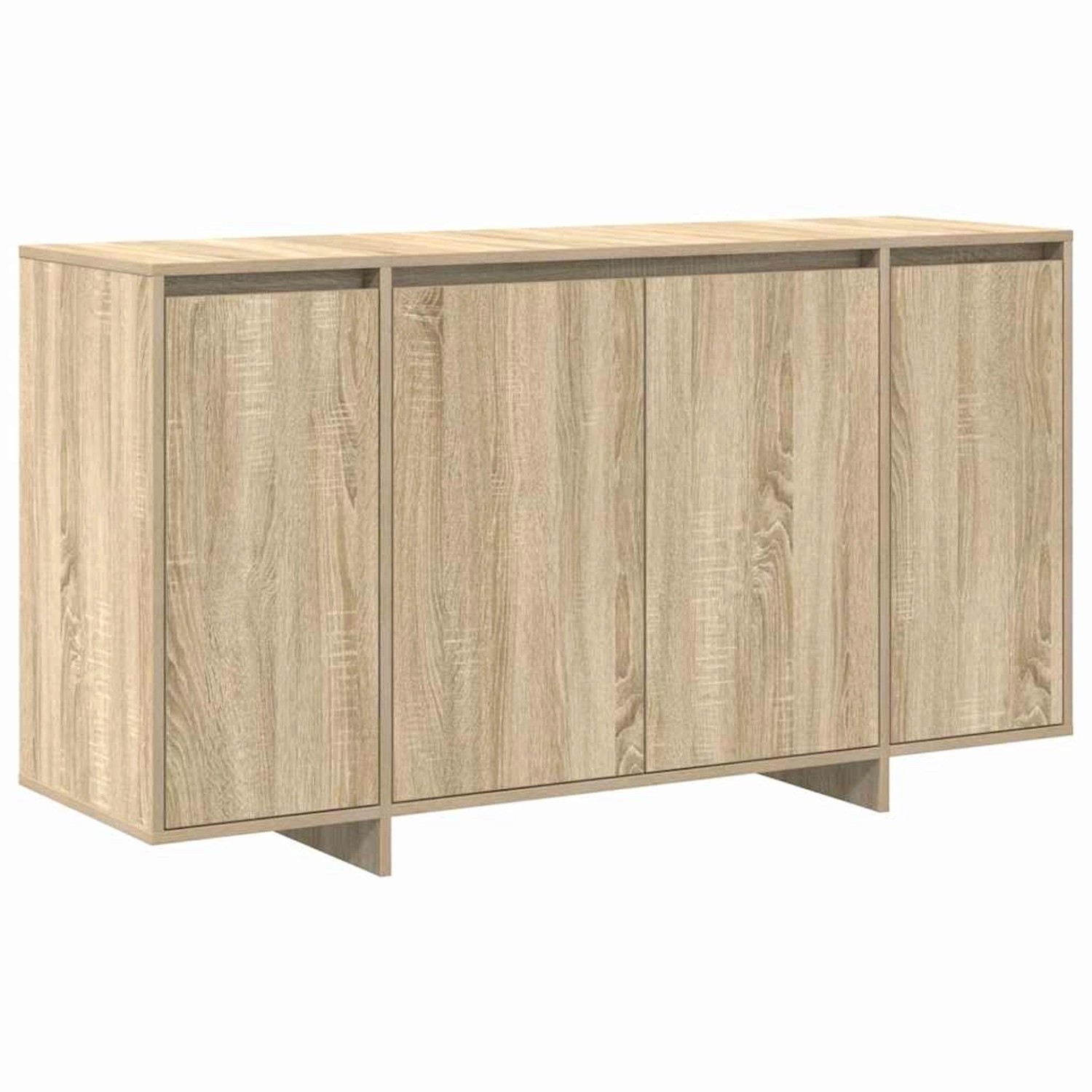 vidaXL Sideboard Sonoma-Eiche 135 x 41 x 69 cm Holzwerkstoff 3333888 günstig online kaufen