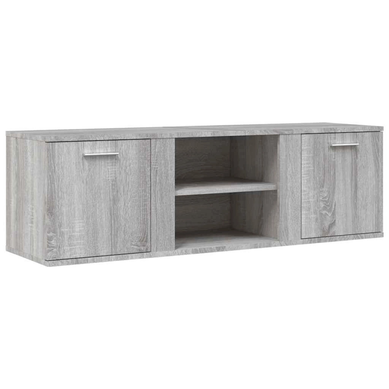 vidaXL TV-Schrank Grau Sonoma 120x34x37 cm Holzwerkstoff 833557