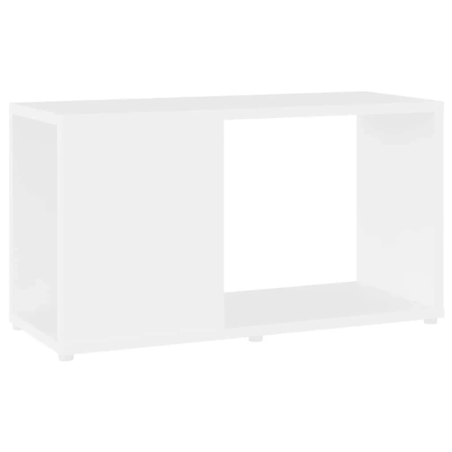 vidaXL TV-Schrank Weiß 60x24x32 cm Holzwerkstoff 809053