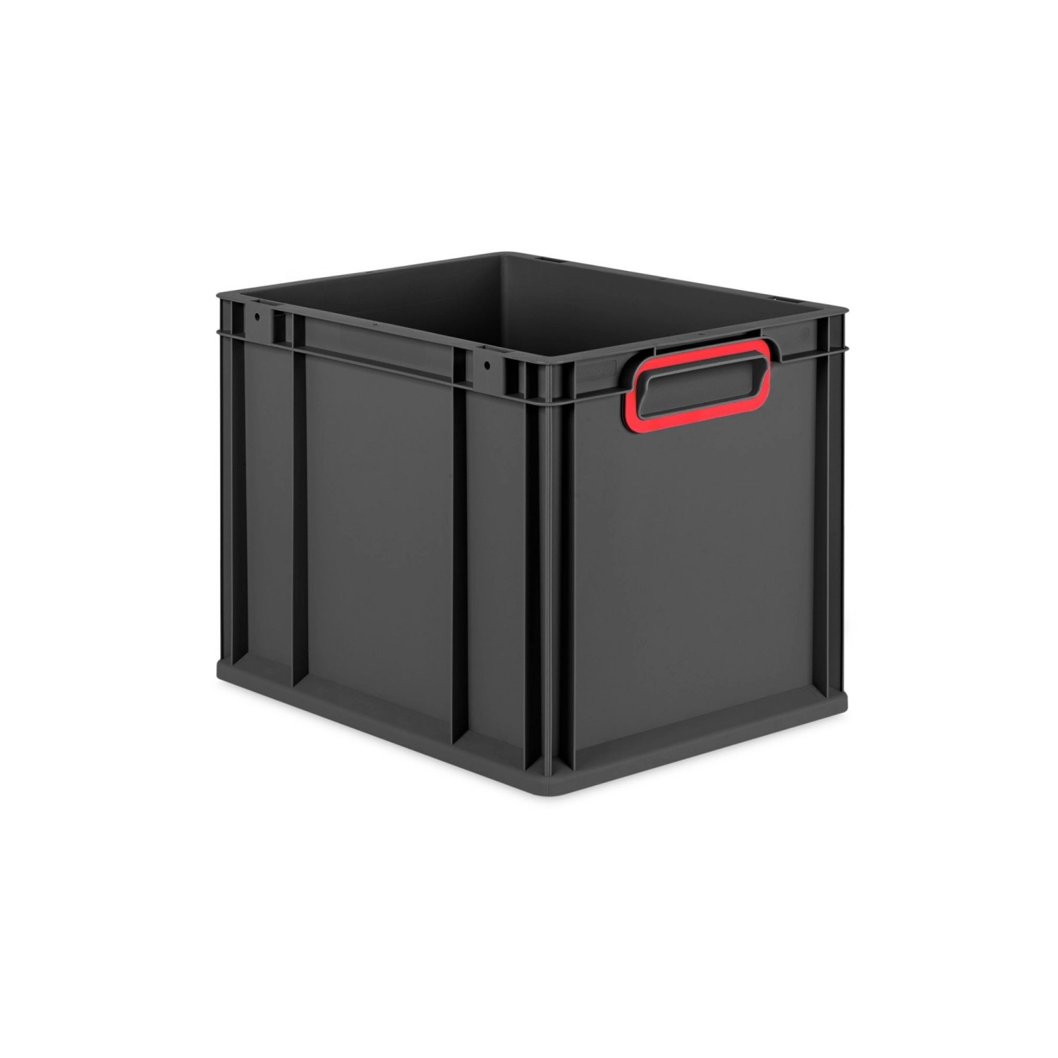 PROREGAL Eurobox Nextgen Color HxBxT 32x30x40cm 30 Liter Griffe Rot Geschlo günstig online kaufen