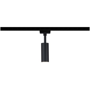 Paulmann URail Spot Tubo, schwarz matt, 5W LED, 3000K, für URail Schienensystem.