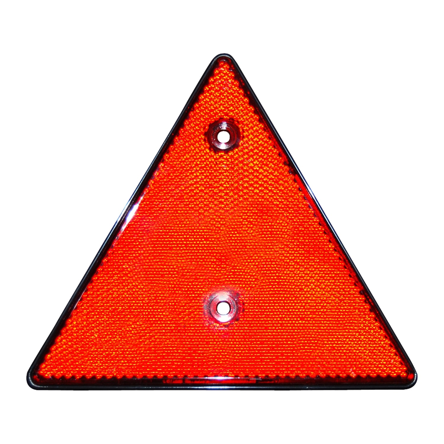 Las Dreieck Reflektor für PKW Anhänger 2 Stück Rot