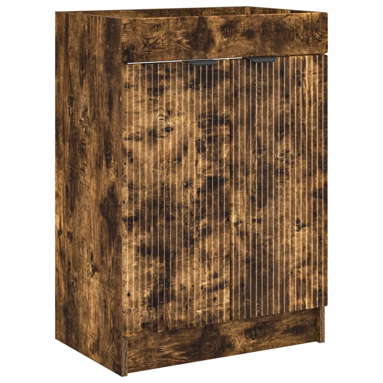vidaXL Unter dem Waschbecken Badschrank Räuchereiche 890109