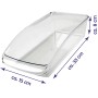 Bestlivings Kühlschrankbox M, 8er Pack. Transparente Kunststoffbox für mehr Ordnung im Kühlschrank.