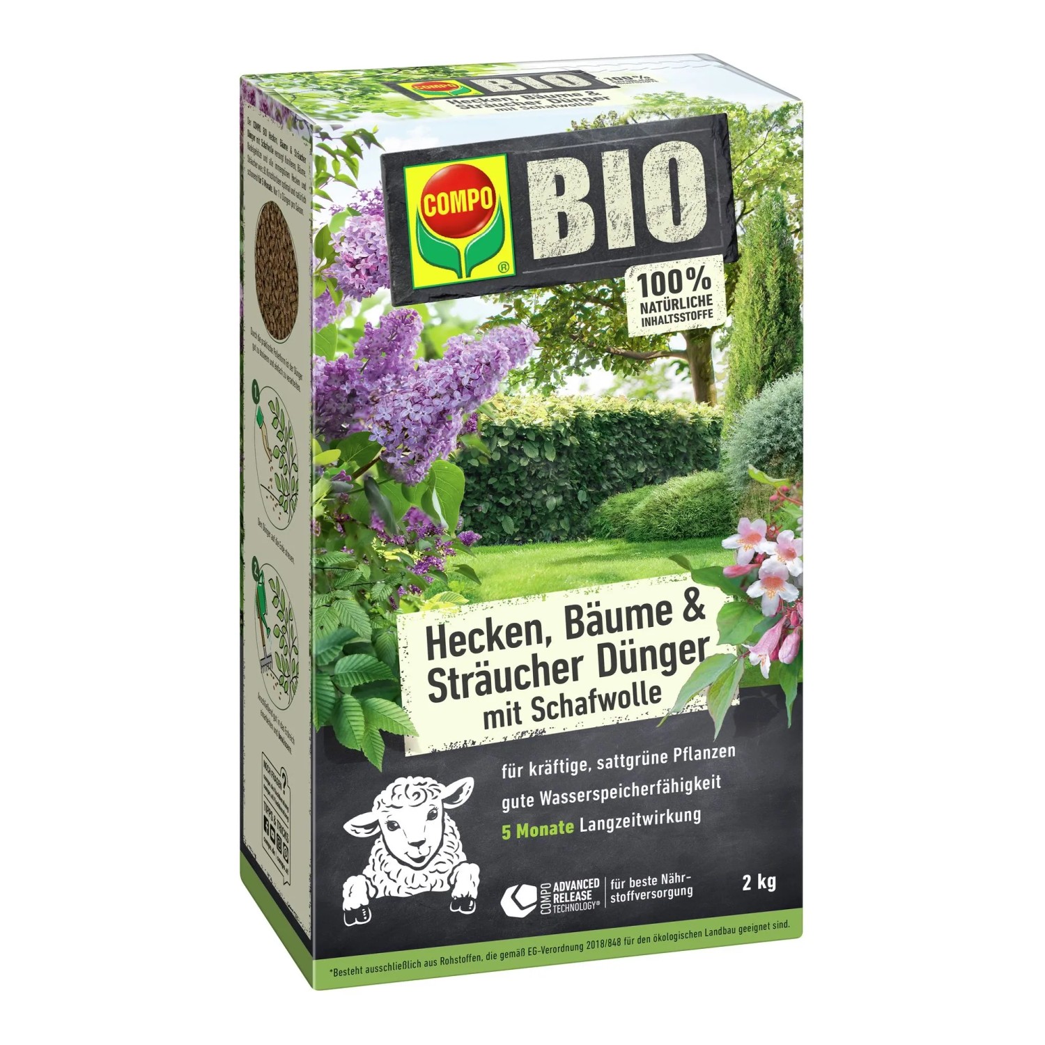 Compo Bio Gehölz Langzeit-Dünger 2 kg