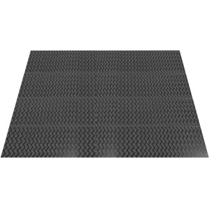 Aluminium Riffelblechboden für Premium-Pultdach-Haus, Gartenhaus-Zubehör.