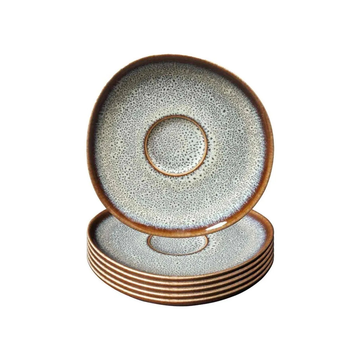 like. by Villeroy & Boch Lave Kaffeeuntertassen 15,2 cm 6er Set Beige