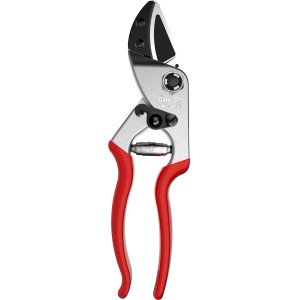 Felco F32 Baumschere mit gebogenem Amboss, Einhand-Gartenschere für präzise Schnitte.