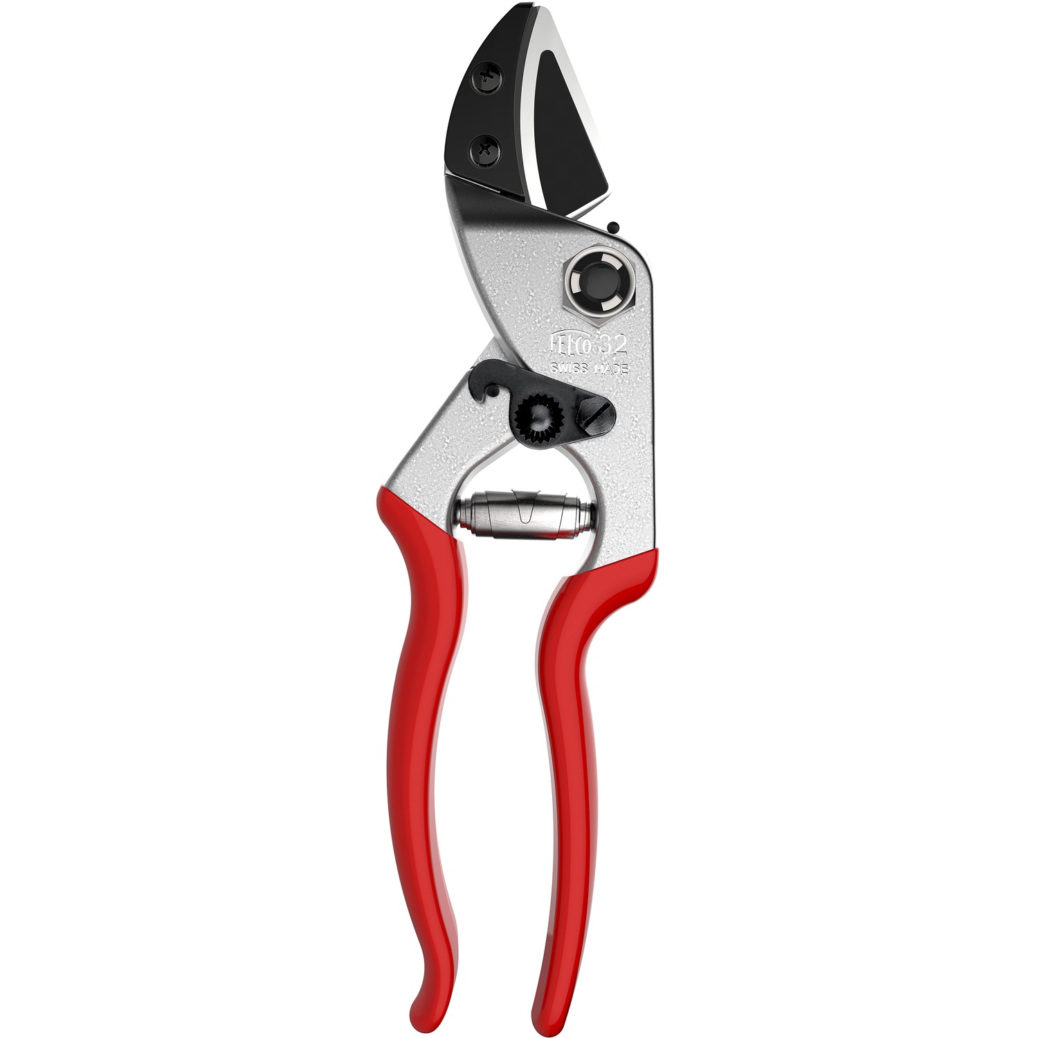 Felco Einhand-Baum- Reb- Gartenschere F32 mit gebogenem Amboss