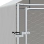 vidaXL Outdoor-Hundezwinger mit Dach Silbern 2x6x2,5m Verzinkter Stahl 3190475_8