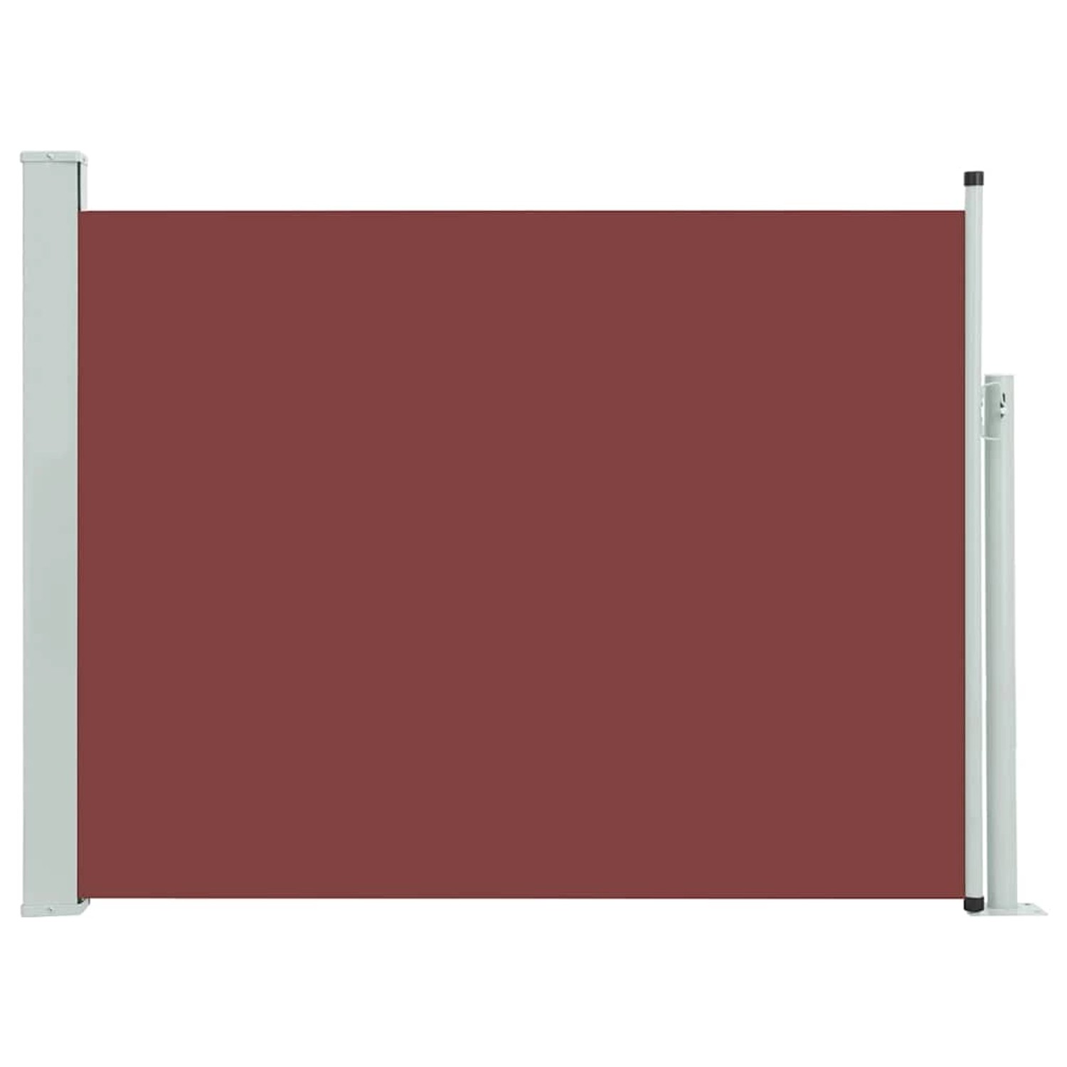 furnicato Ausziehbare Seitenmarkise 140×500 cm Braun günstig online kaufen