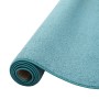 Gerollter petrolfarbener Snapstyle Hochflor Teppichläufer Cottage, 80x320cm.