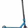 Blauer Six Degrees Stuntscooter mit verstärktem Lenker und 360-Grad-Lenkung für Sport & Fitness.