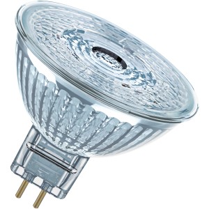 Osram LED-Leuchtmittel GU5.3, 3,4 W, warmweiß, 230 lm. Dimmbare LED Lampe für Wohnbereiche.