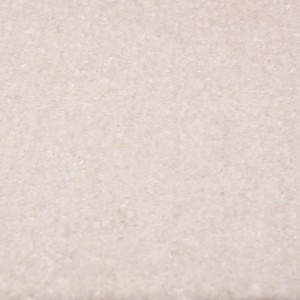 Detailaufnahme: Weißer Teppichboden Bari als Meterware, 500 cm breit.