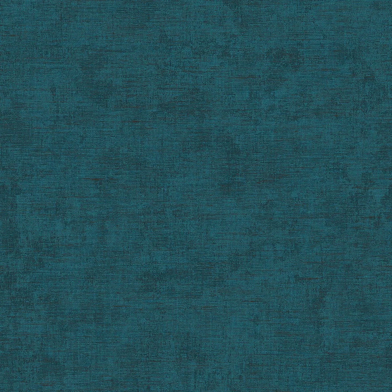 PROFHOME Re521066-Di Uni Tapete Struktur Matt Blau Petrol 0,53 m x 10,05 m  5,33 m2