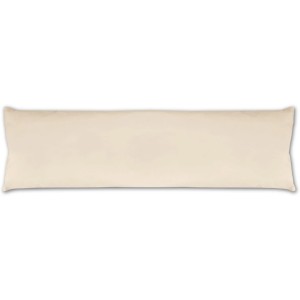 Bestlivings Seitenschläfer Kissenhülle, 40x140 cm, Beige. Bezug für Seitenschläferkissen.