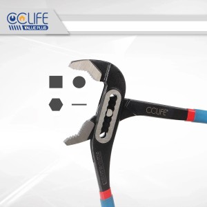 CCLIFE 3tlg Wasserpumpenzange Set 200 250 300mm, Rutschhemmend