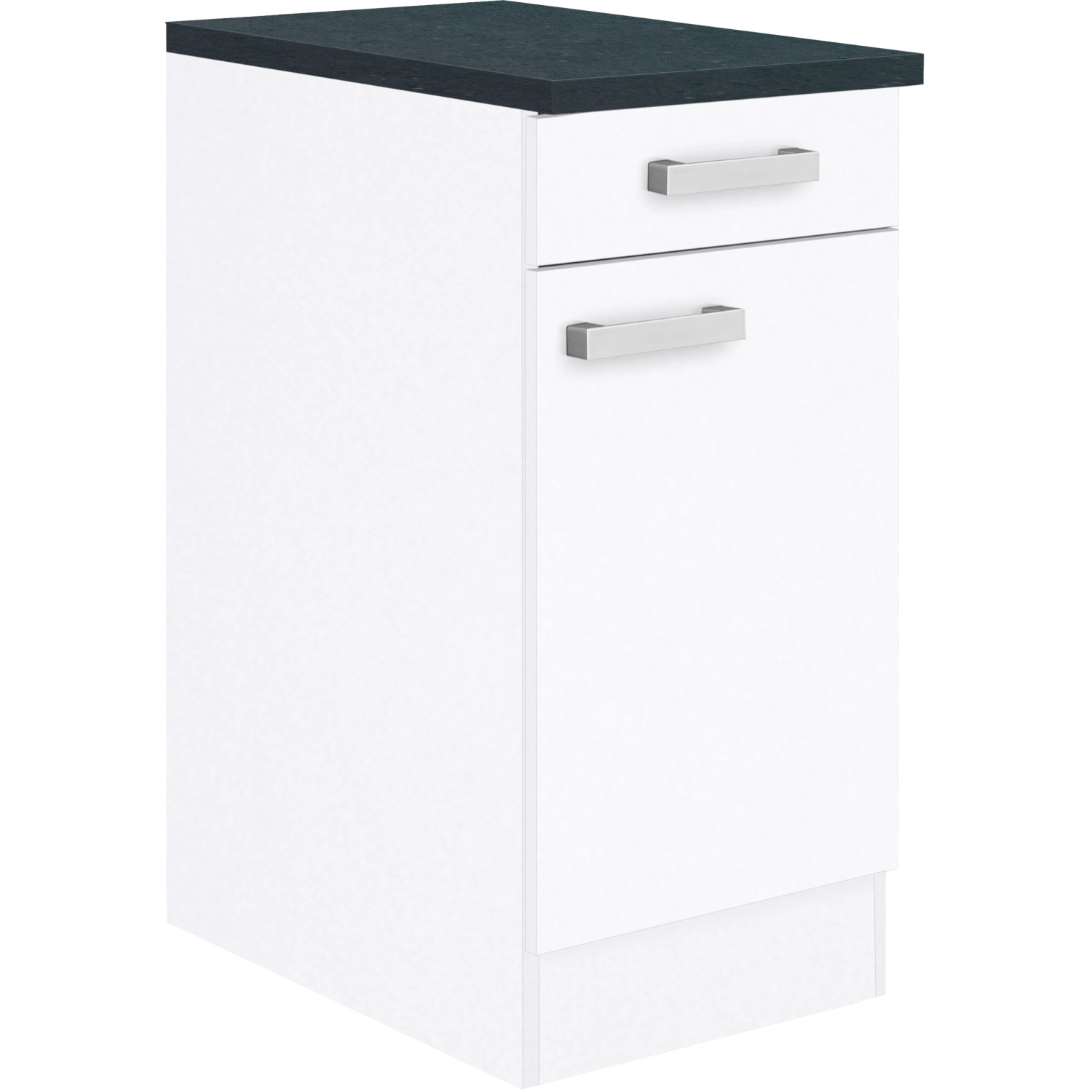 Optifit Unterschrank Salo214 40 cm x 84,8 cm x 60 cm Weiß