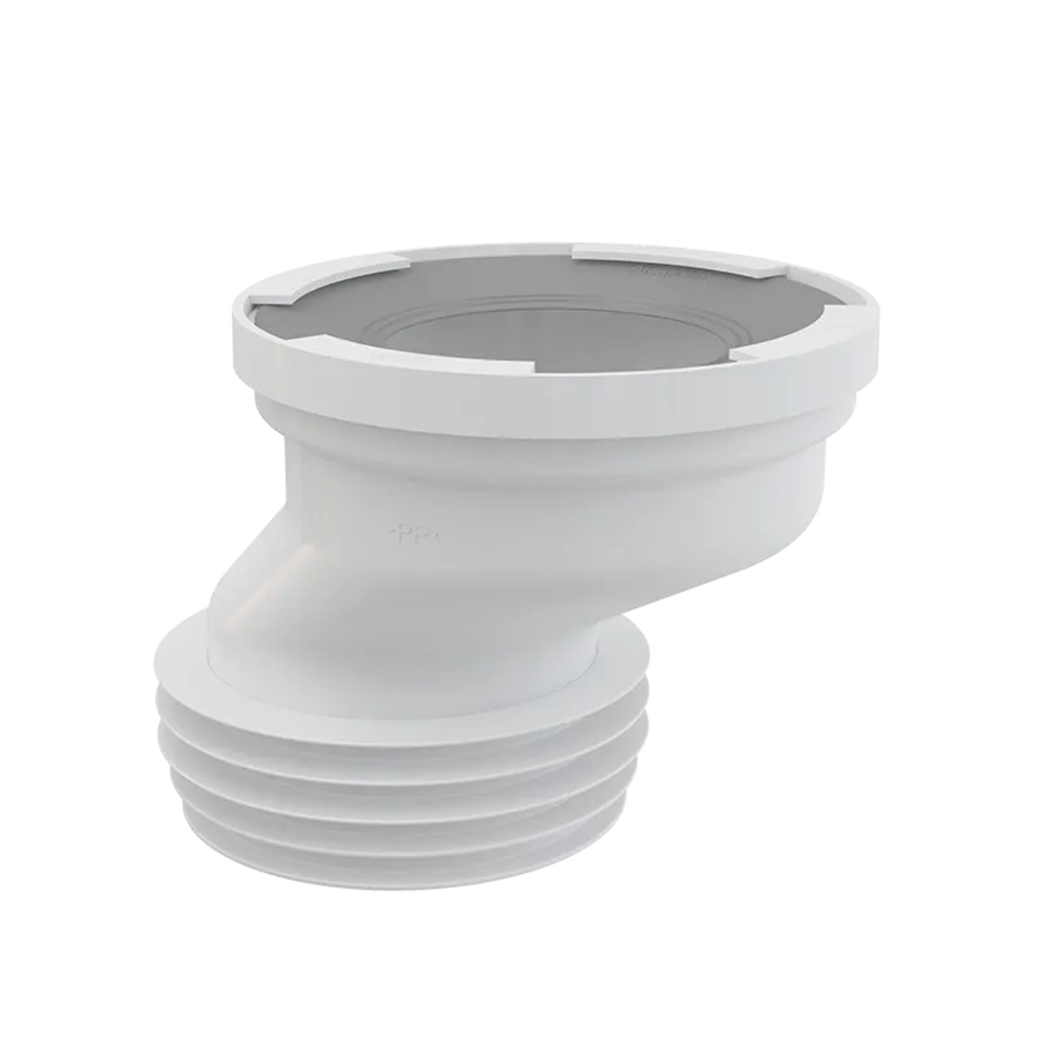 Alcadrain A991-40 WC-Anschlussmanschette exzentrisch 40 mm DN110 weiß