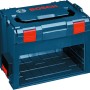 Bosch Professional LS-Boxx 306 Werkzeugkoffer-System, blau, leer für Werkzeug und Zubehör.