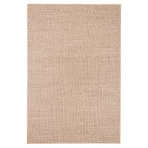Snapstyle Sisal Teppich in Kies, 80x240 cm. Klassischer Naturfaser Teppich für Wohnräume.