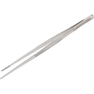 Jamestown Grillpinzette, 30 cm, aus Edelstahl. Präzises Grillutensil zum Wenden von Grillgut.