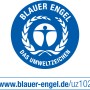 Blauer Engel Umweltzeichen für emissionsarme Tauris Innenfarbe.
