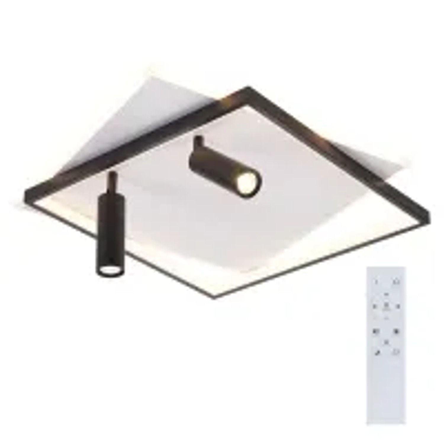 NETTLIFE LED Deckenleuchte aus Metal L50Weiß