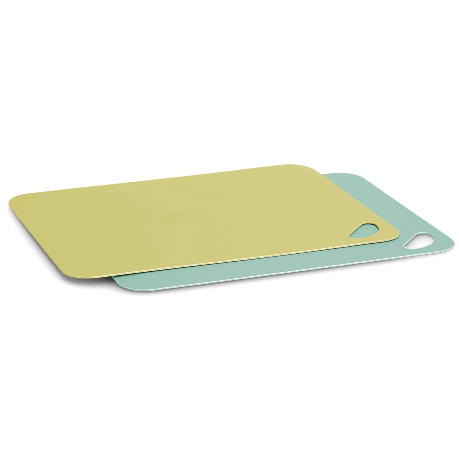Zeller Schneidematten-Set Kunststoff 2-teilig 29 cm x 38 cm Limone/Mint
