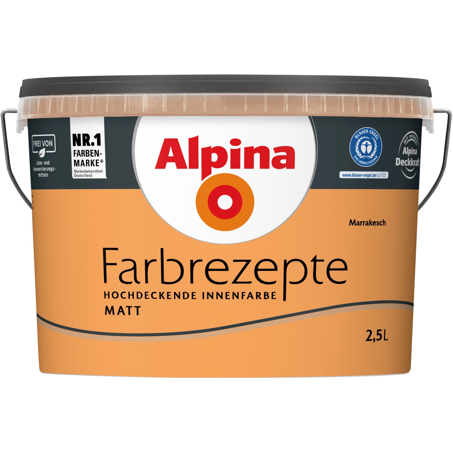 Alpina Farbrezepte Marrakesch matt 2,5 Liter