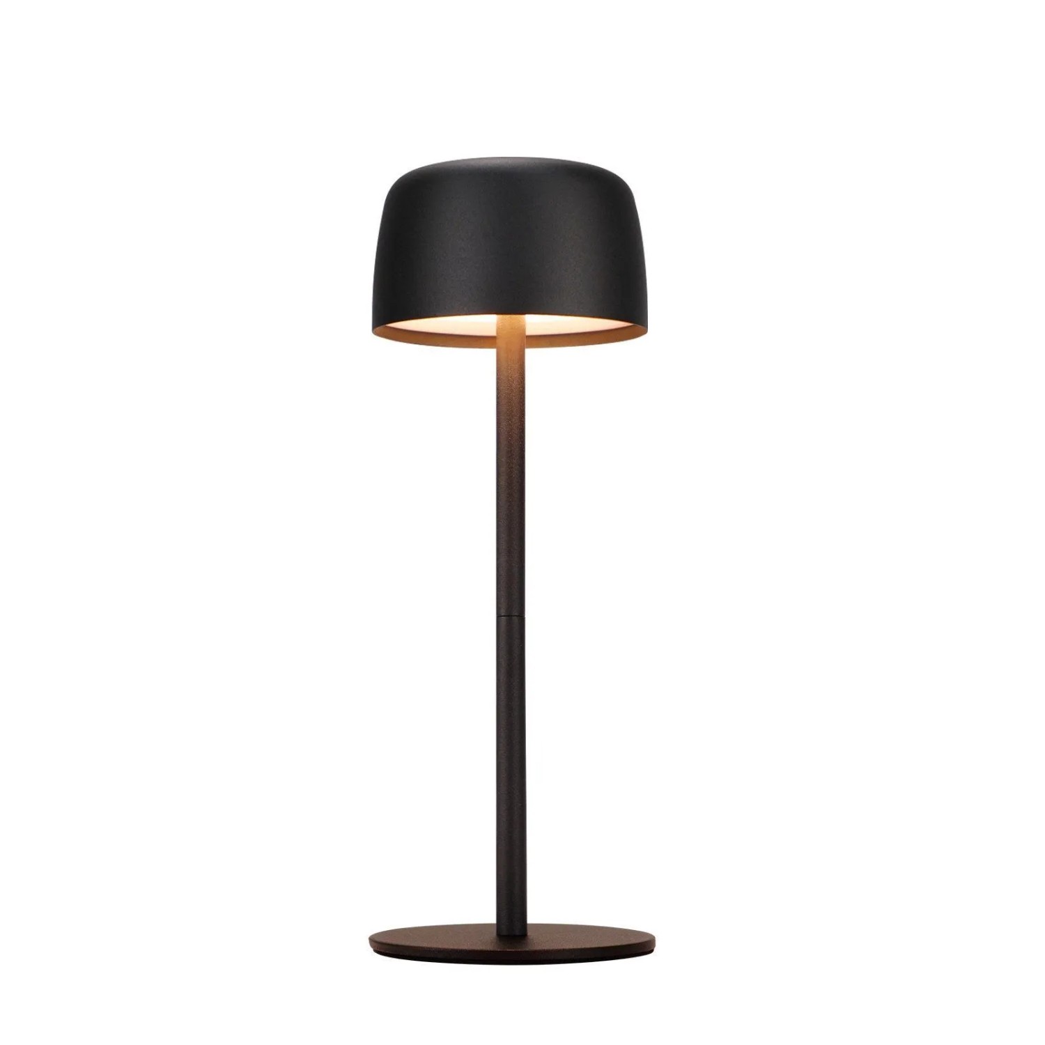 NETTLIFE LED Tischlampe aus Metall L25cm Schwarz 3000/4000/6500K  Touch Modell T10122C325XH