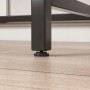 Rebiko Industrieller Computertisch Rustikaler Tisch Braun Loft Metall Retro_5