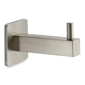 SOTECH Garderobenhaken SELA 36 x 36 mm Länge 65 mm Edelstahl Gebürstet