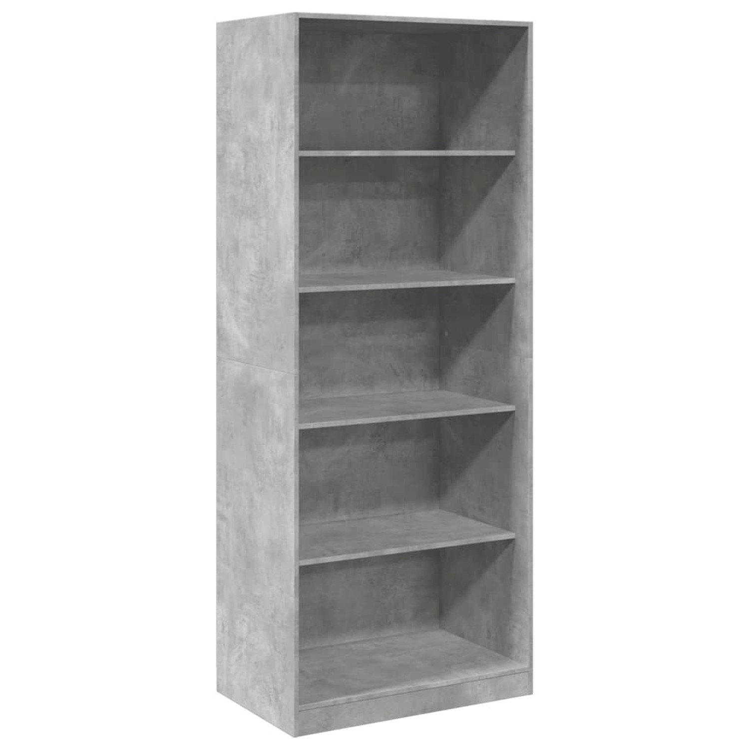 vidaXL Kleiderschrank Betongrau 80x50x200 cm Holzwerkstoff 3307723 günstig online kaufen