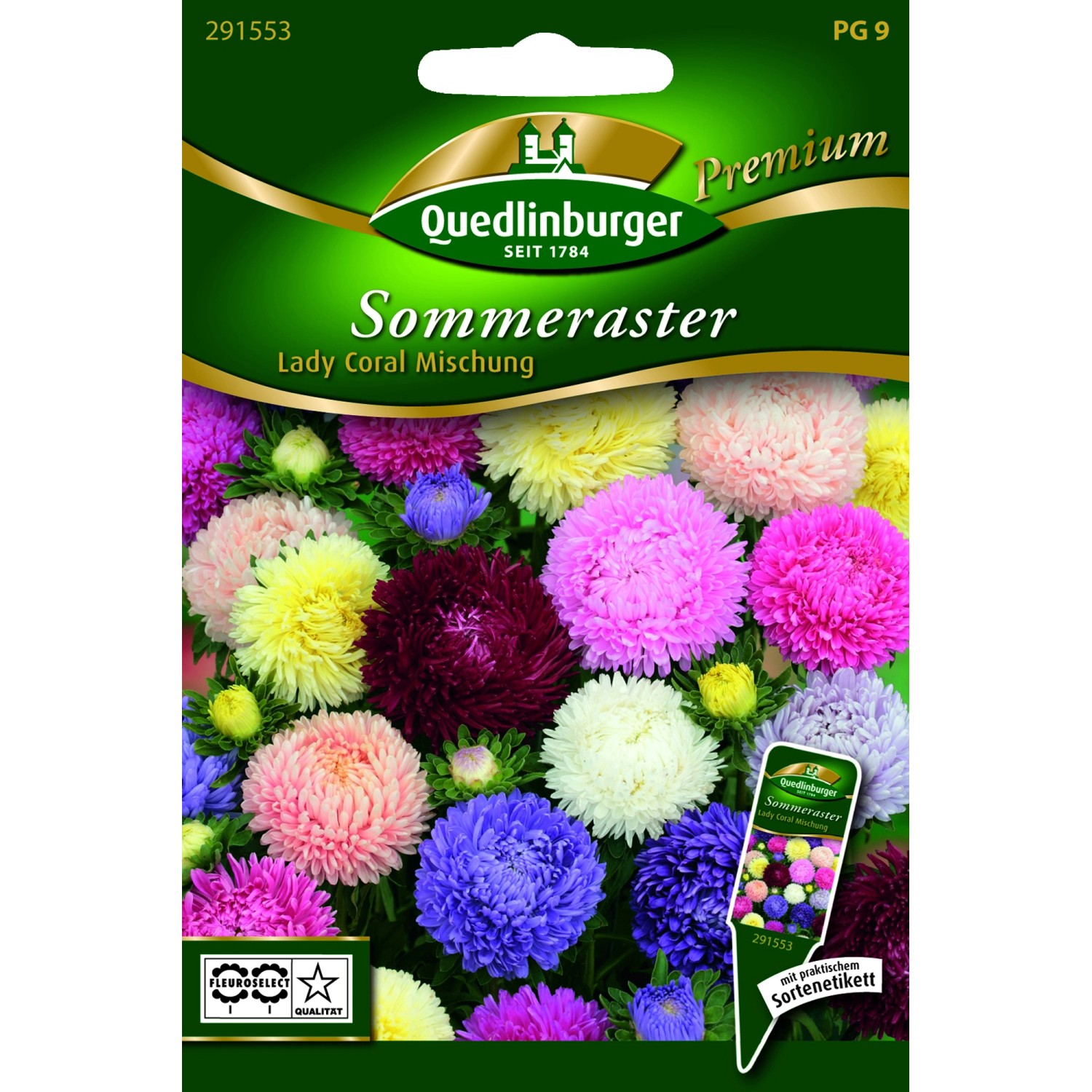 Quedlinburger Sommerastern ''Lady Coral Mischung'' günstig online kaufen