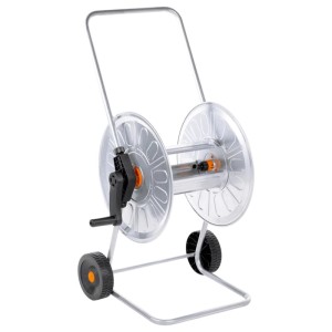 vidaXL Schlauchwagen für 80 m oder 50 m Schlauch Stahl 4005281