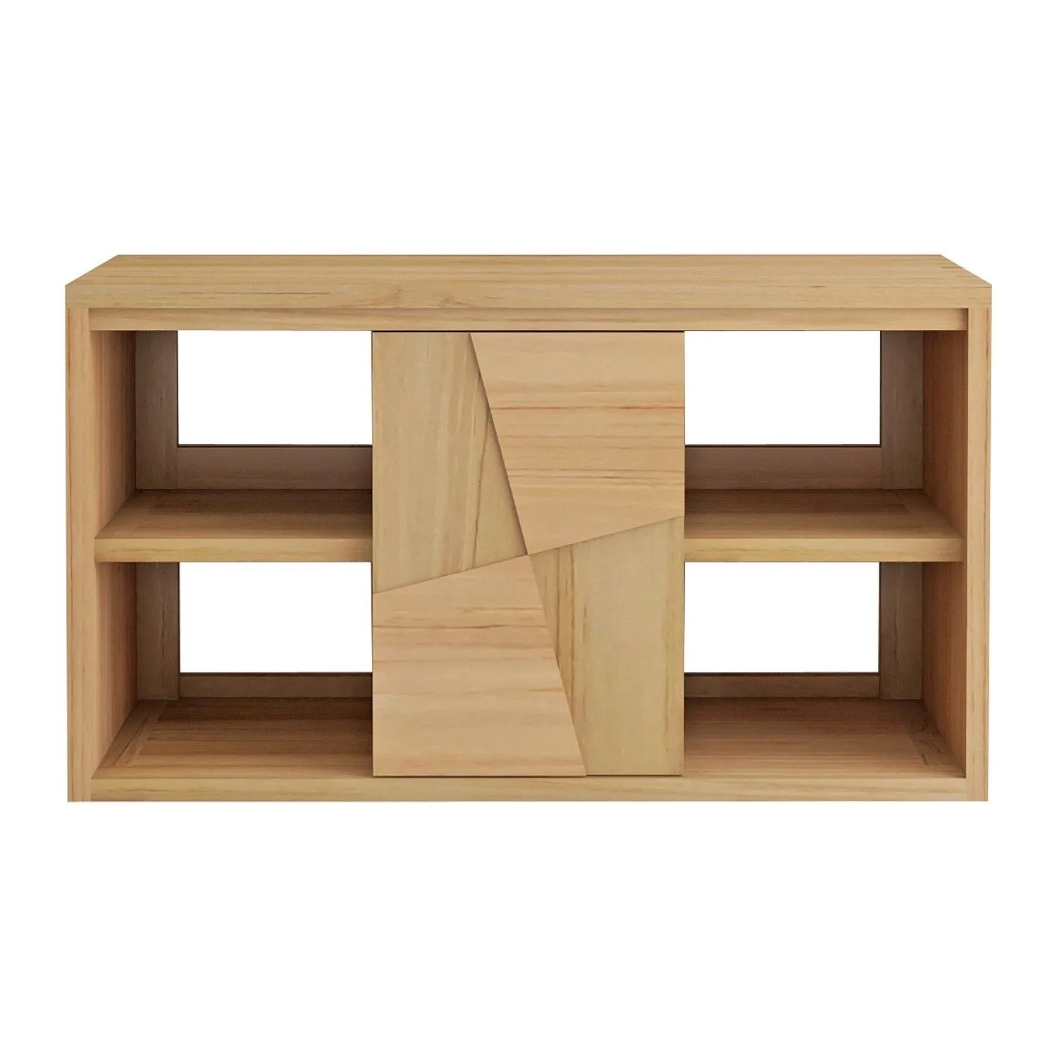 Vente-unique Waschbeckenunterschrank Sumbawa Naturfarben Hell 80 cm