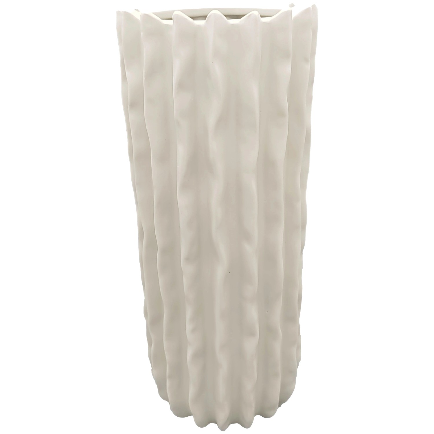 Mömax Vase Feline Weiß ca. Ø 13cm