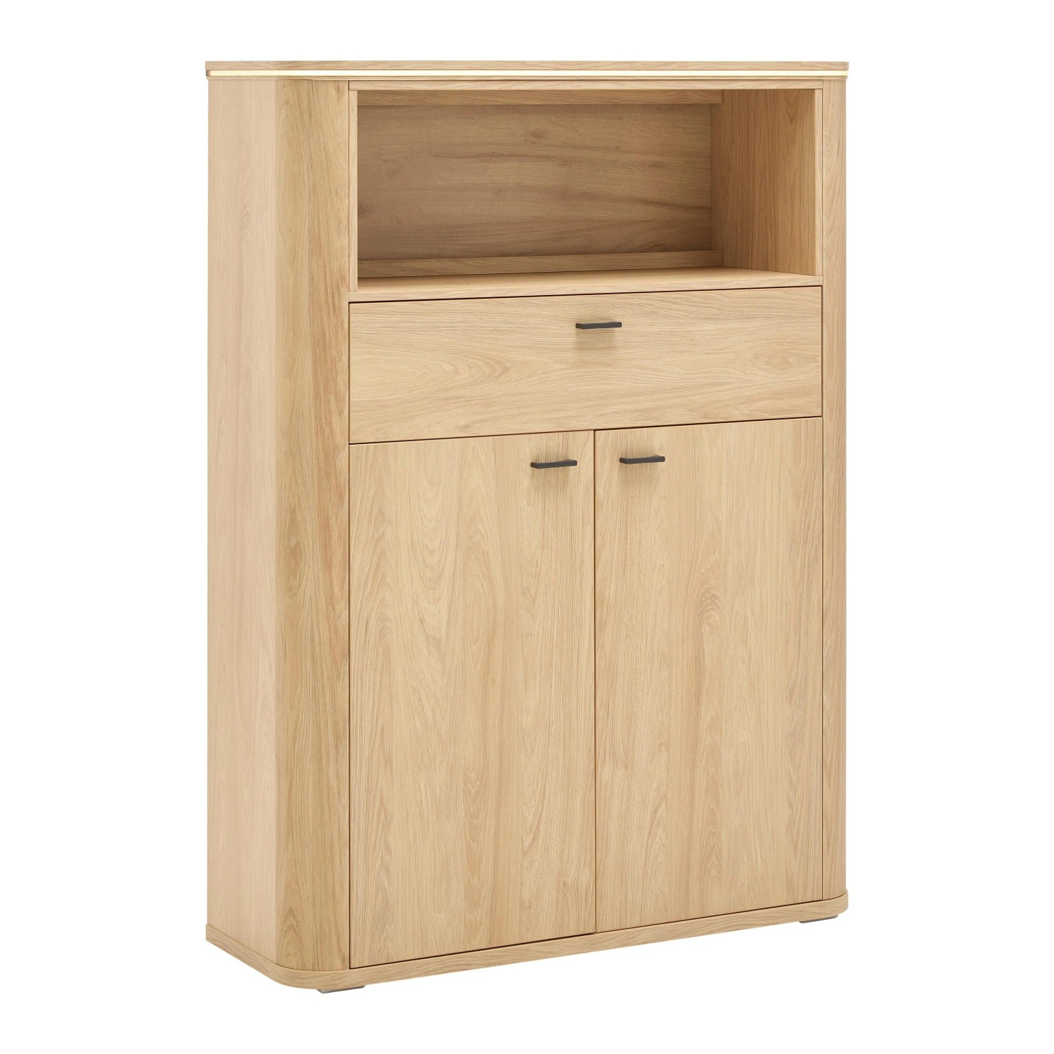 Premium Living Highboard Lagos Eichefarben