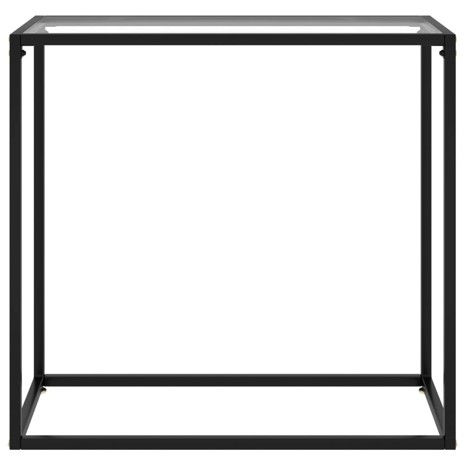 Konsolentisch Transparent 80x35x75 Cm Hartglas günstig online kaufen