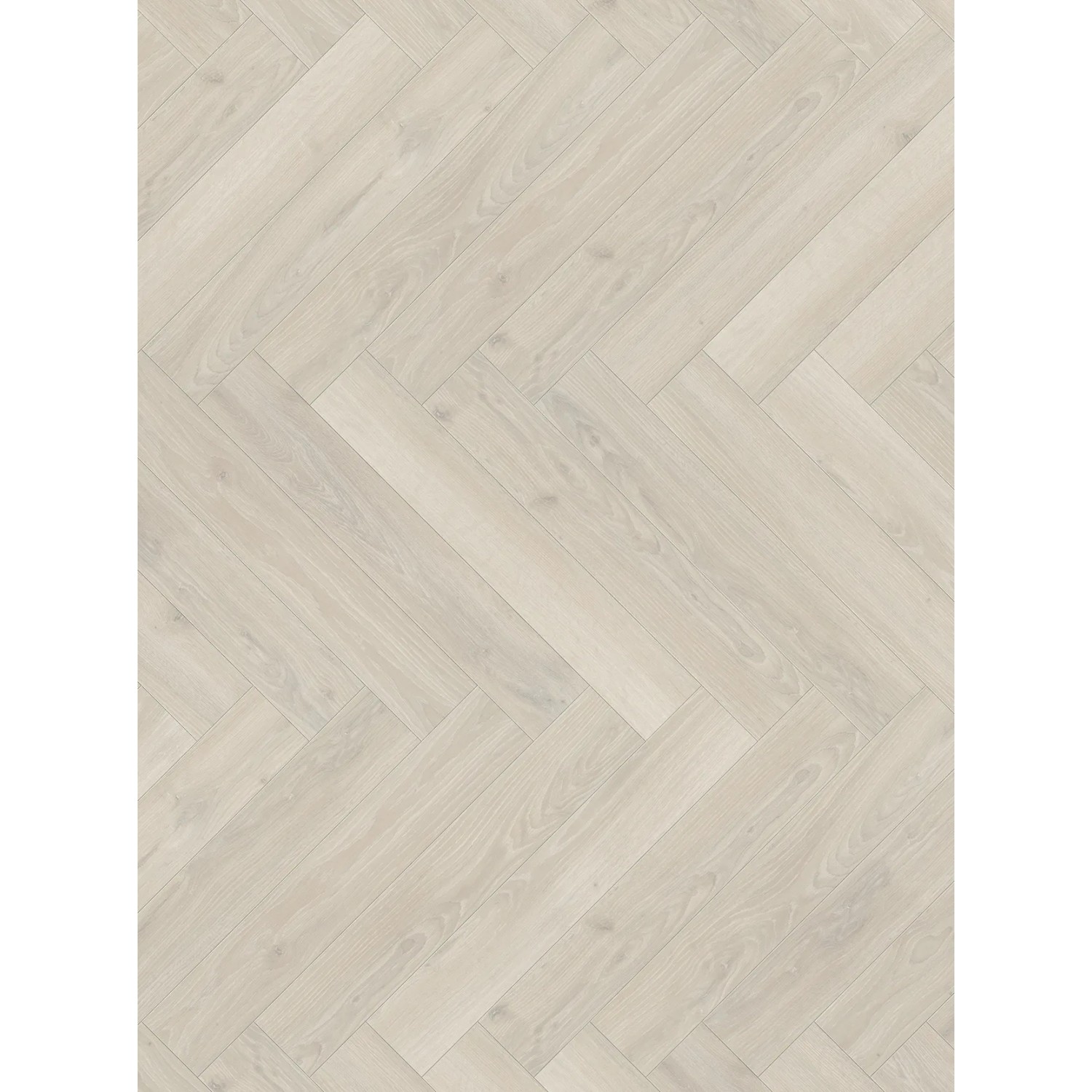 Parador Laminat Trendtime 3, Eiche Skyline Fischgrät Weiß, 8mm. Laminatboden im Fischgrätmuster.