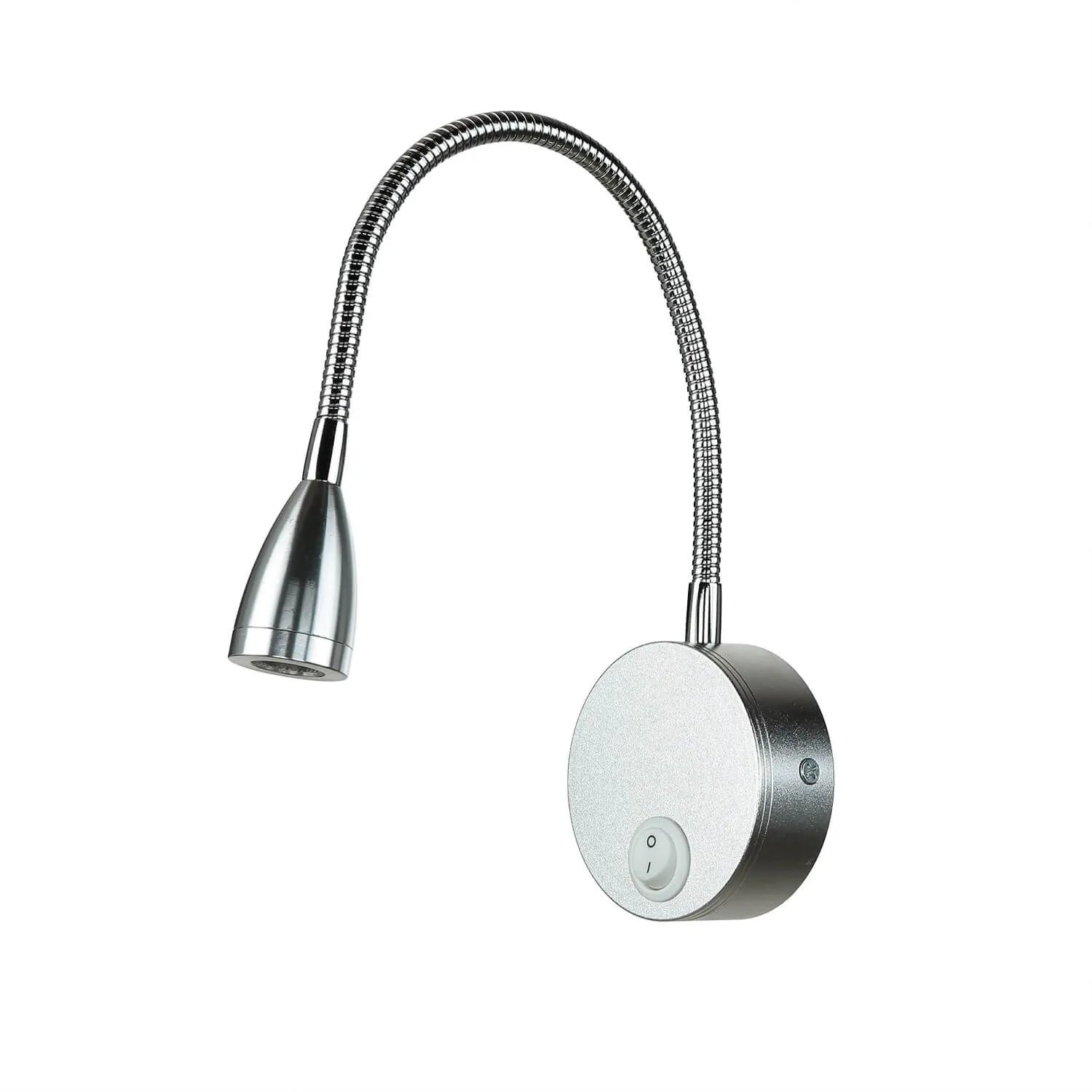 Licht-Erlebnisse LED Wandleuchte Mit Schalter Flexarm Neutralweißes Licht 4400 K